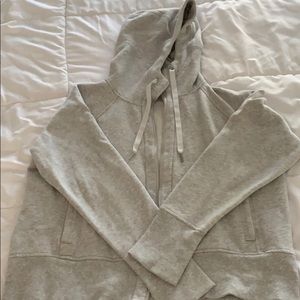 Lululemon sz 12 gray zip hoodie